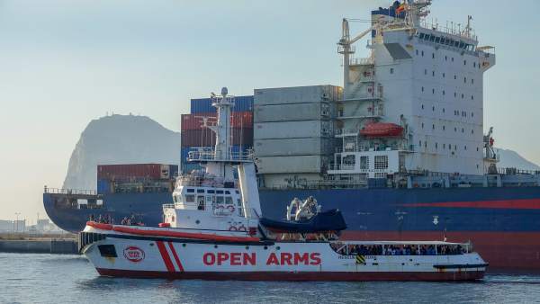 Open Arms llega a Algeciras (Cádiz) Open Arms llega a Algeciras (Cádiz)