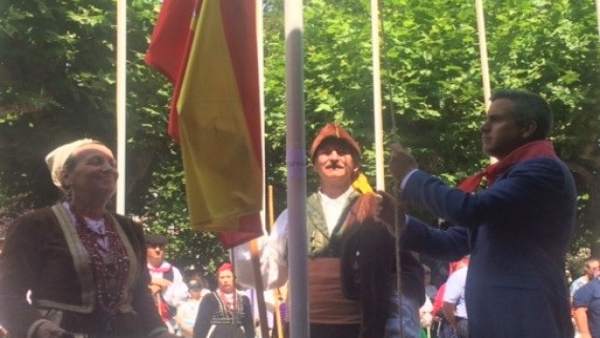 Pablo Zuloaga en el Día de Cantabria Pablo Zuloaga en el Día de Cantabria