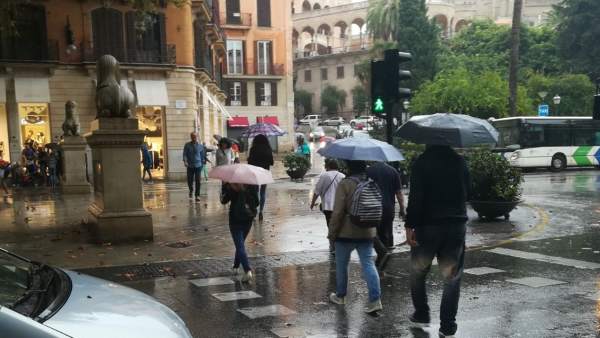 Lluvia en Palma Lluvia en Palma