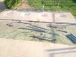 Duchas arrrancadas piscina alquería alhaurín de la torre vandalismo