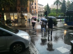 Fuertes chubascos y tormentas con granizo para este viernes en el este del país