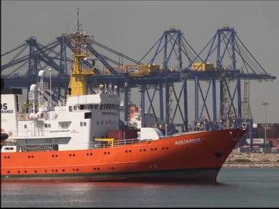 España acogerá a 60 migrantes del Aquarius