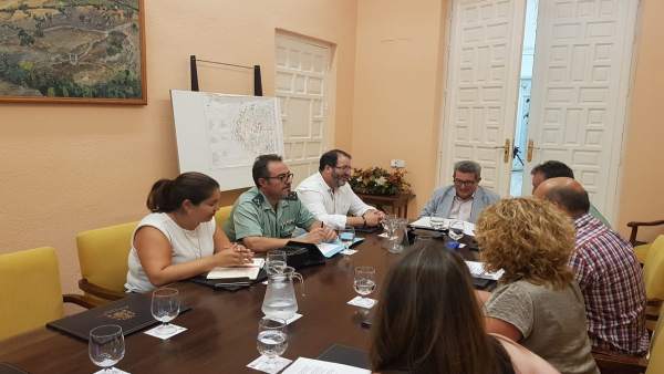 Reunión en la Subdelegación Reunión en la Subdelegación