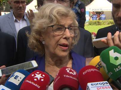 Carmena destaca que Ayuntamientos son 'primera línea de acogida'