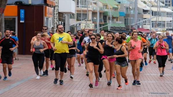 Carrera por la playa de Las Canteras Carrera por la playa de Las Canteras