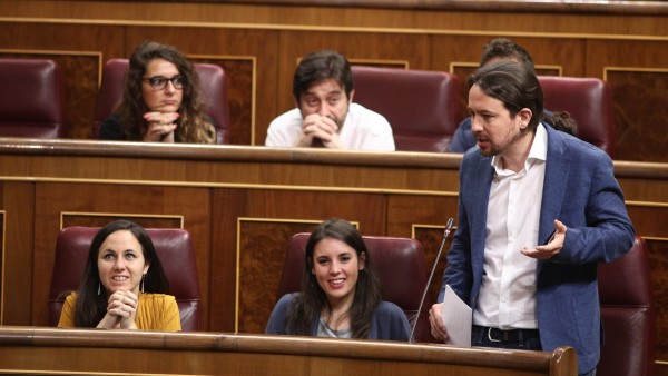 Diputados de Unidos Podemos en el Congreso Diputados de Unidos Podemos en el Congreso