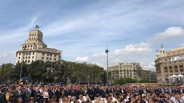 Actos de recuerdo de los atentados de Barcelona Actos de recuerdo de los atentados de Barcelona