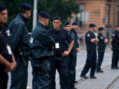 Policía croata