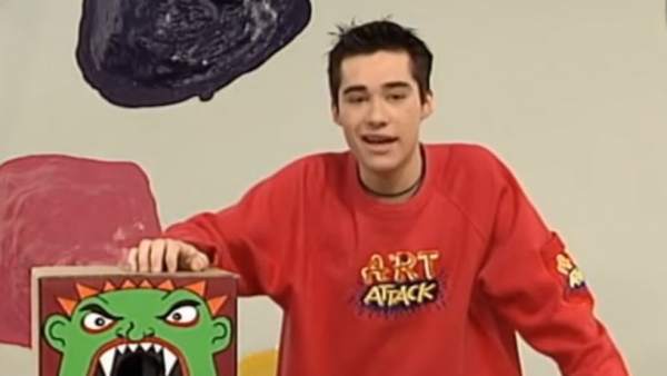 Jordi Cruz en un episodio de 'Art Attack' Jordi Cruz en un episodio de 'Art Attack'