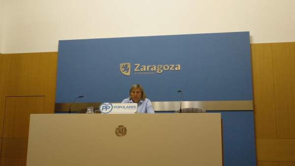 La concejal María Jesús Martínez del Campo. La concejal María Jesús Martínez del Campo.