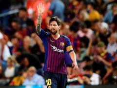 Messi resuelve los problemas del Barcelona