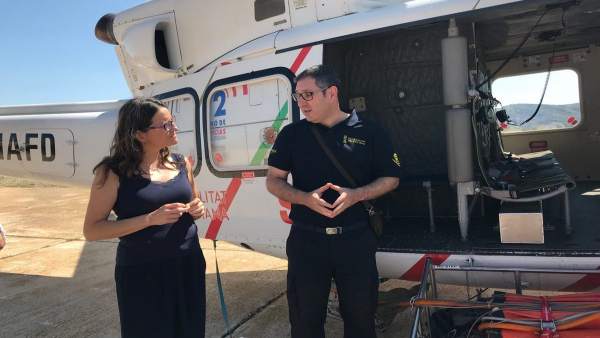 Oltra diu que la Generalitat treballa per a crear un cos únic de bombers forestals Oltra diu que la Generalitat treballa per a crear un cos únic de bombers forestals