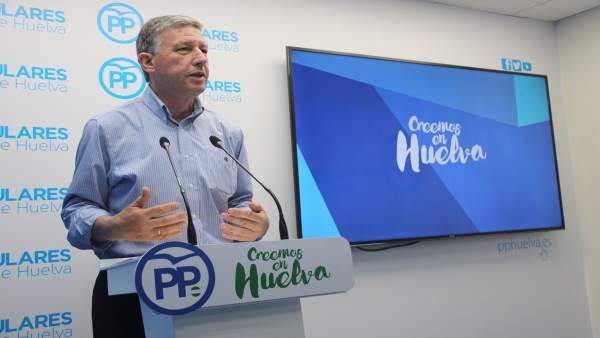 Carmelo Romero, diputado nacional del PP de Huelva. Carmelo Romero, diputado nacional del PP de Huelva.