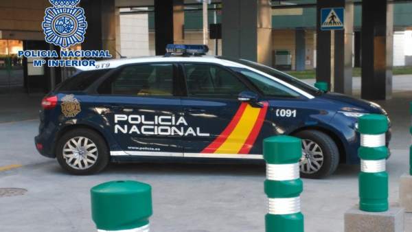 Foto recurso. Coche de la Policía Nacional Foto recurso. Coche de la Policía Nacional