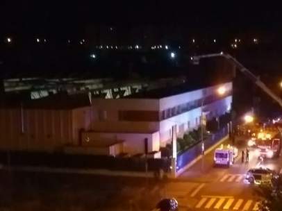 Incendio en empresa Toybe en Logroño
