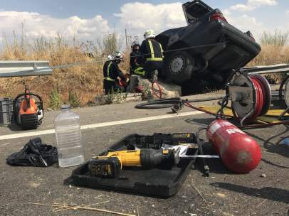 Accidente en la M115