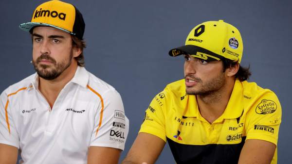 Carlos Sainz y Fernando Alonso Carlos Sainz y Fernando Alonso