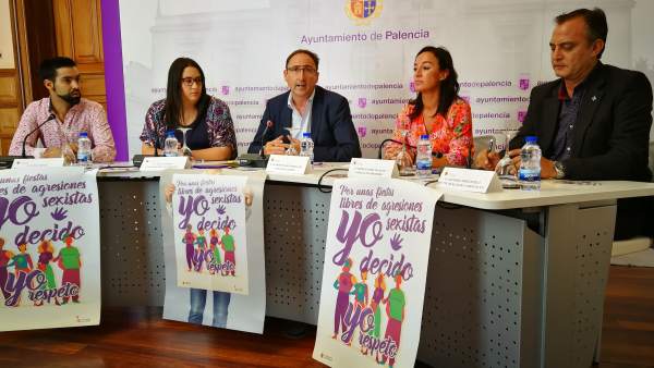Polanco en la presentación de la iniciativa contra agresiones sexistas Polanco en la presentación de la iniciativa contra agresiones sexistas