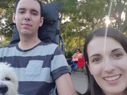 Marimar y Jorge, enfermo de ELA