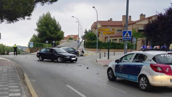 Accidente de tráfico en Cuenca Accidente de tráfico en Cuenca