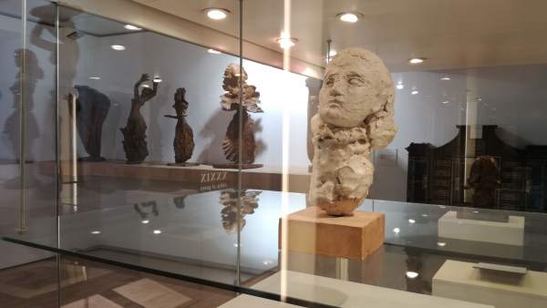 El busto 'Retrat de Dora Maar', en la exposición 'Retrat a quatre mans' El busto 'Retrat de Dora Maar', en la exposición 'Retrat a quatre mans'