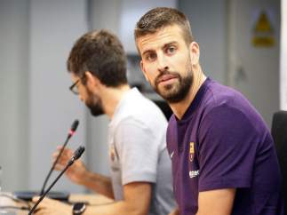 El central del FC Barcelona Gerard Piqué