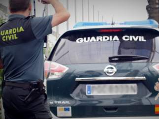 Vehículo de la Guardia Civil