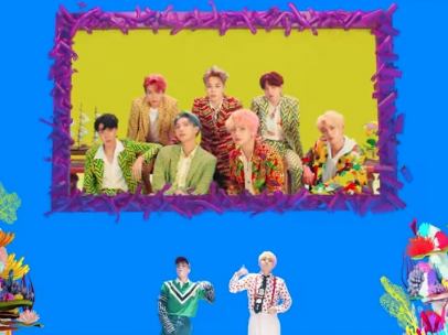 El grupo de K-pop BTS