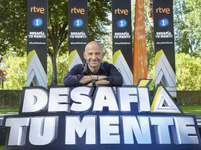 Antonio Lobato, en la presentación de la nueva temporada de 'Desafía tu mente'.