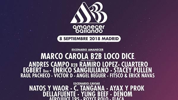 'Amanecer Bailando' 'Amanecer Bailando'