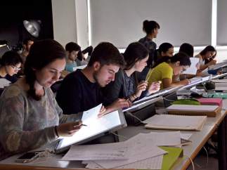 Alumnos de la Universitat Politècnica