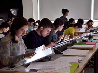 Alumnos de la Universitat Politècnica