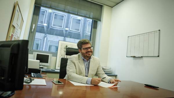 El secretario de Organización de Ciudadanos, Fran Hervías El secretario de Organización de Ciudadanos, Fran Hervías