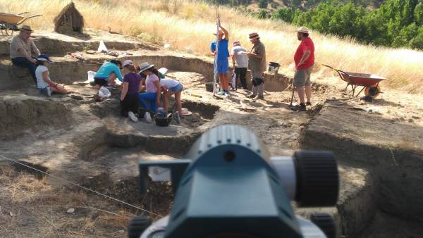 Segovia.- Yacimiento arqueológico en la Peña del Moro Segovia.- Yacimiento arqueológico en la Peña del Moro