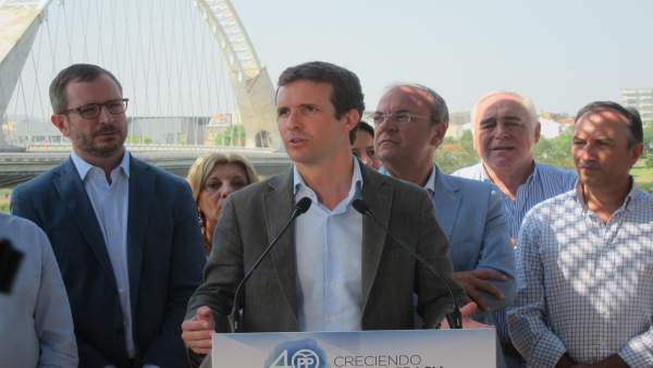 El presidente de PP, Pablo Casado El presidente de PP, Pablo Casado