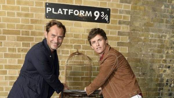 Jude Law y Eddie Redmayne Jude Law y Eddie Redmayne