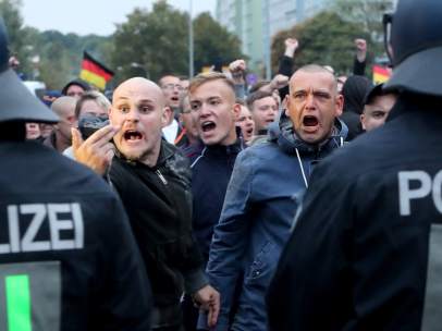 Tensión en Chemnitz