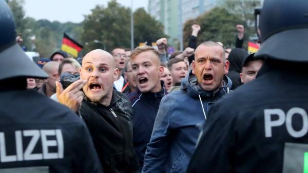 Tensión en Chemnitz Tensión en Chemnitz