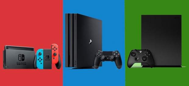 PS4, Nintendo Switch y Xbox One