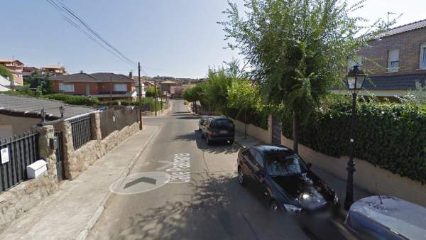 Calle Pastrana, urbanización El Coto, en El Casar Calle Pastrana, urbanización El Coto, en El Casar