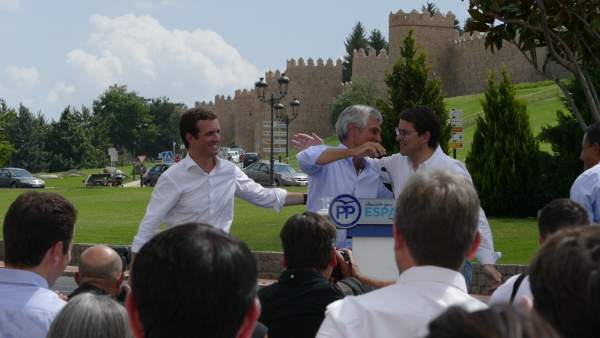 Pablo Casado en Ávila, 2-9-18 Pablo Casado en Ávila, 2-9-18