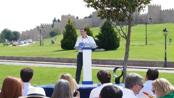 Pablo Casado en Ávila Pablo Casado en Ávila