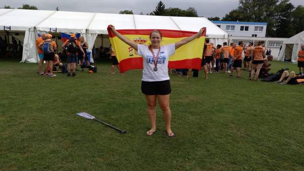 La alumna de la UPCT, medalla de bronce La alumna de la UPCT, medalla de bronce