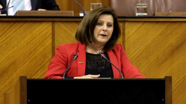 La consejera de Igualdad y Políticas Sociales, María José Sánchez Rubio La consejera de Igualdad y Políticas Sociales, María José Sánchez Rubio