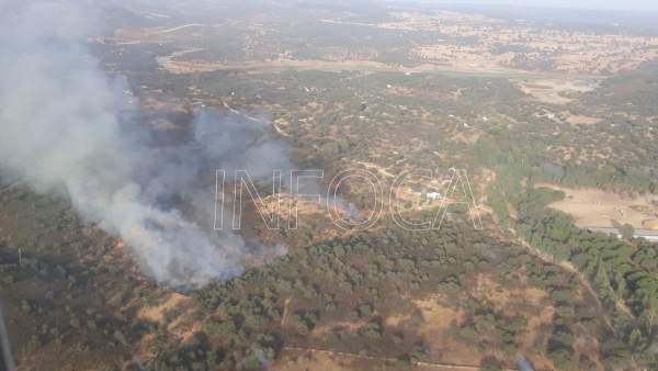 Incendio forestal en El Ronquillo (Sevilla) Incendio forestal en El Ronquillo (Sevilla)