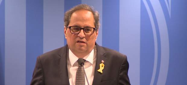 El presidente de la Generalitat Quim Torra.