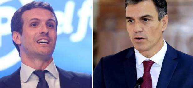 Pablo Casado y Pedro Sánchez