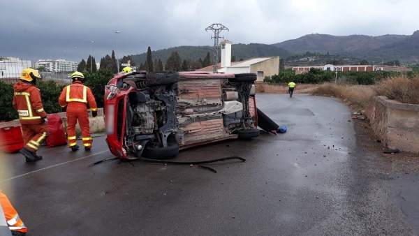 Accidente en Benifairo de les Valls Accidente en Benifairo de les Valls