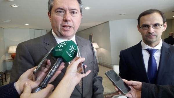 El alcalde de Sevilla, Juan Espadas. El alcalde de Sevilla, Juan Espadas.