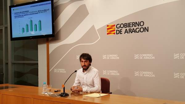 Adrián Gimeno, en el balance de este lunes. Adrián Gimeno, en el balance de este lunes.